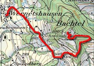 Wernetshausen - Bachtel